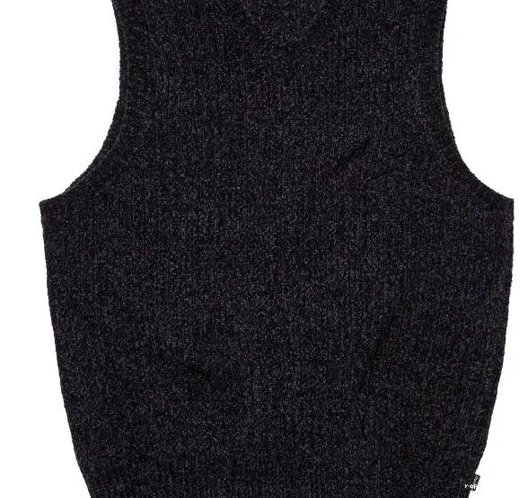 Top L Knitted M S 24 Tank Blue XL V Treasure Black FW 1021